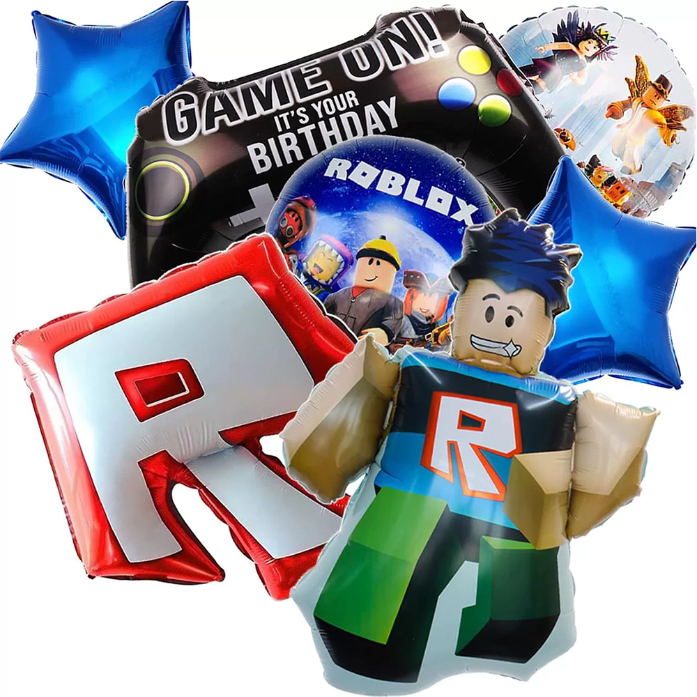 Kitchen Gadgets Videos - 7pcs Roblox Balloons Birthday Party Decoration