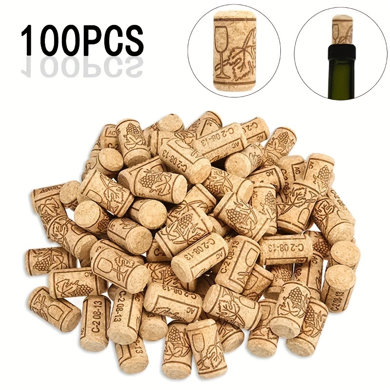 Kitchen Gadgets Oxo - 100pcs Wine Cork Stopper Natural Wood