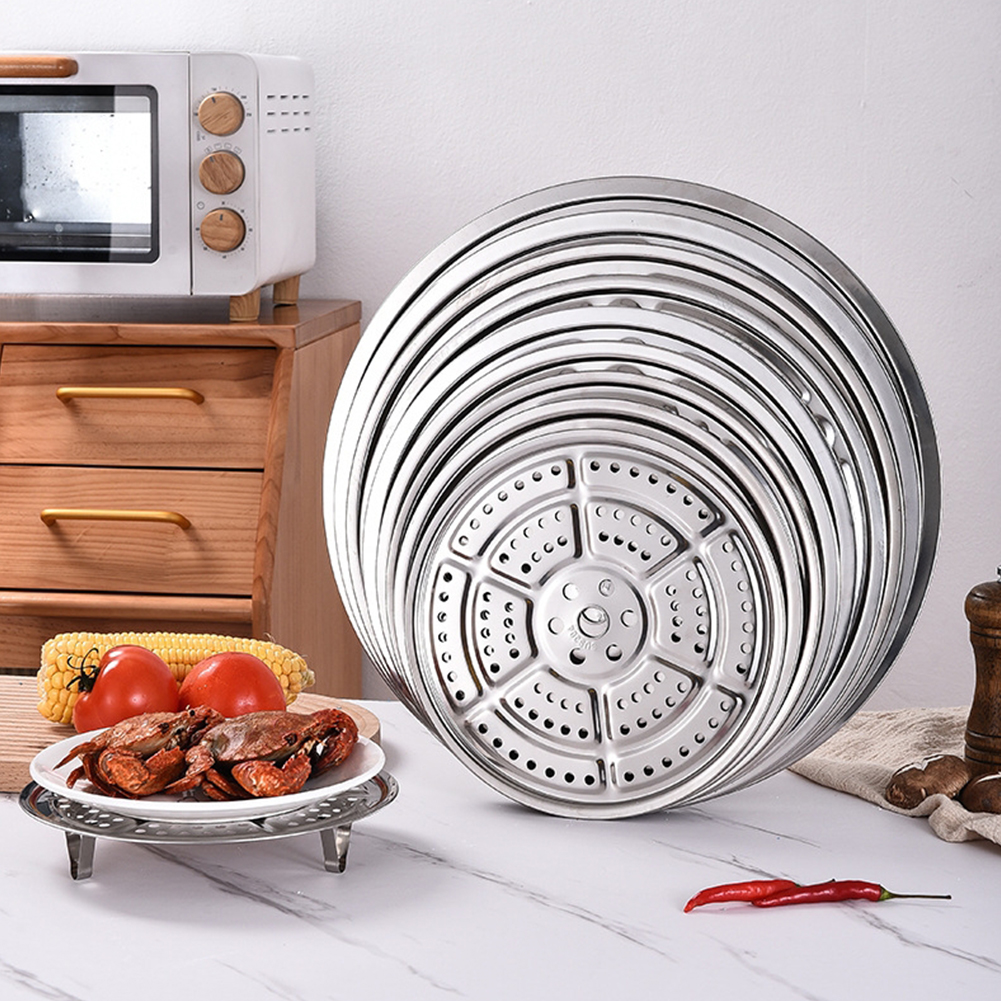 Silicone Steamer Basket - 304 Stainless Steel Steamer Rack Pressure