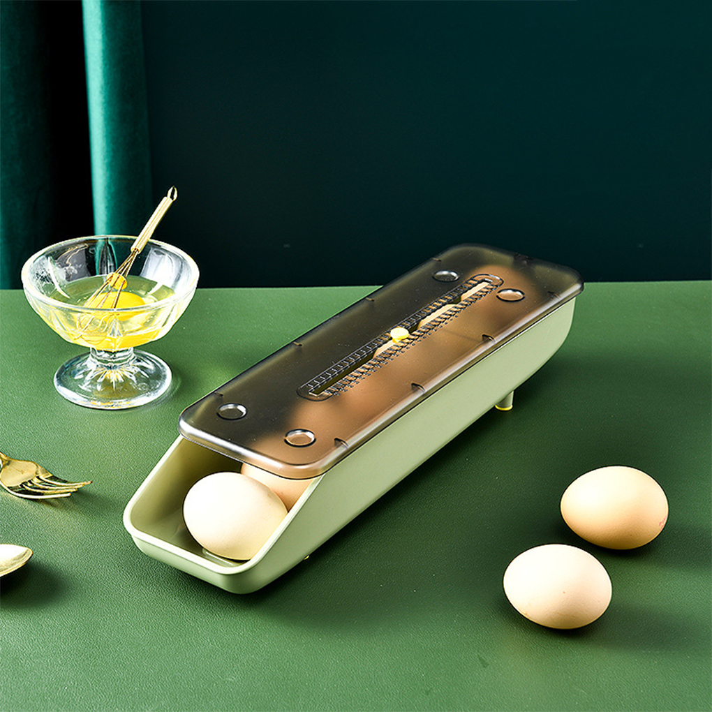 Kitchen Gadgets Modern - Storage Basket Egg Box Auto Rolling