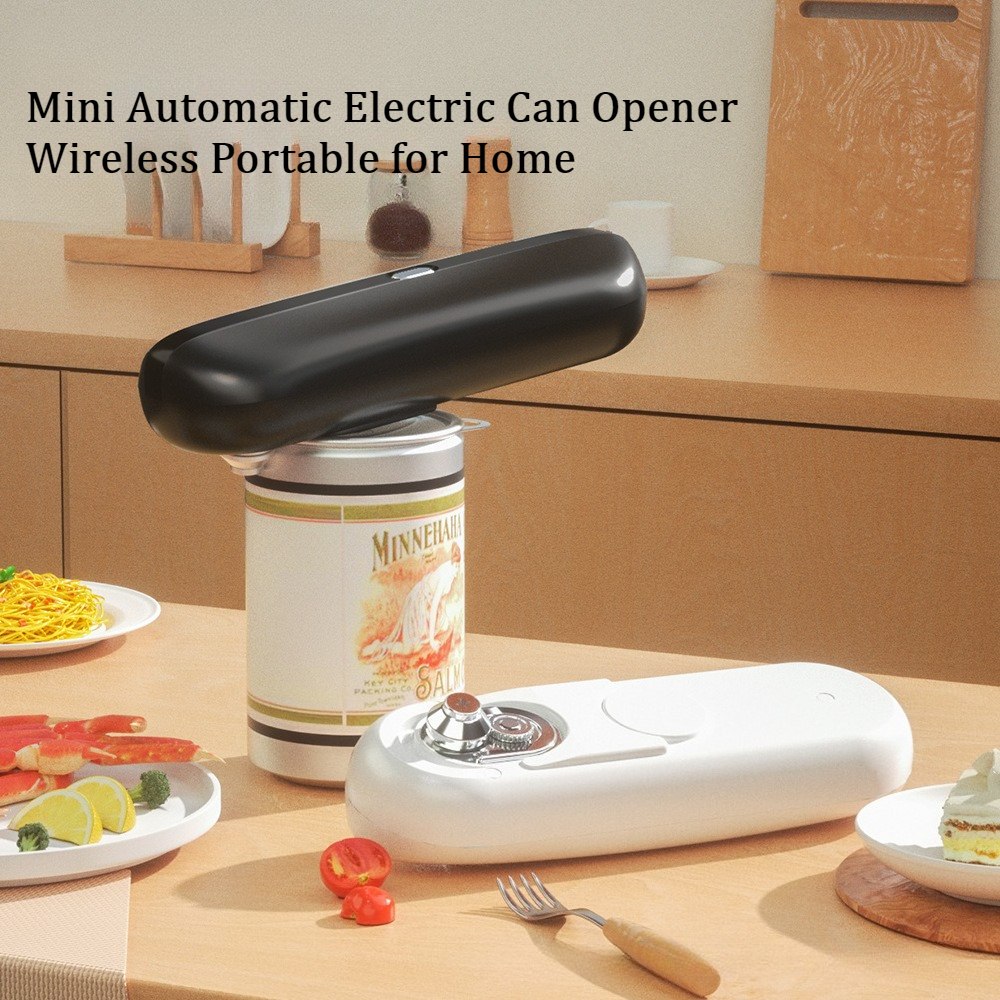 Electric Can Opener - Portable Wireless Automatic Electric Can Opener