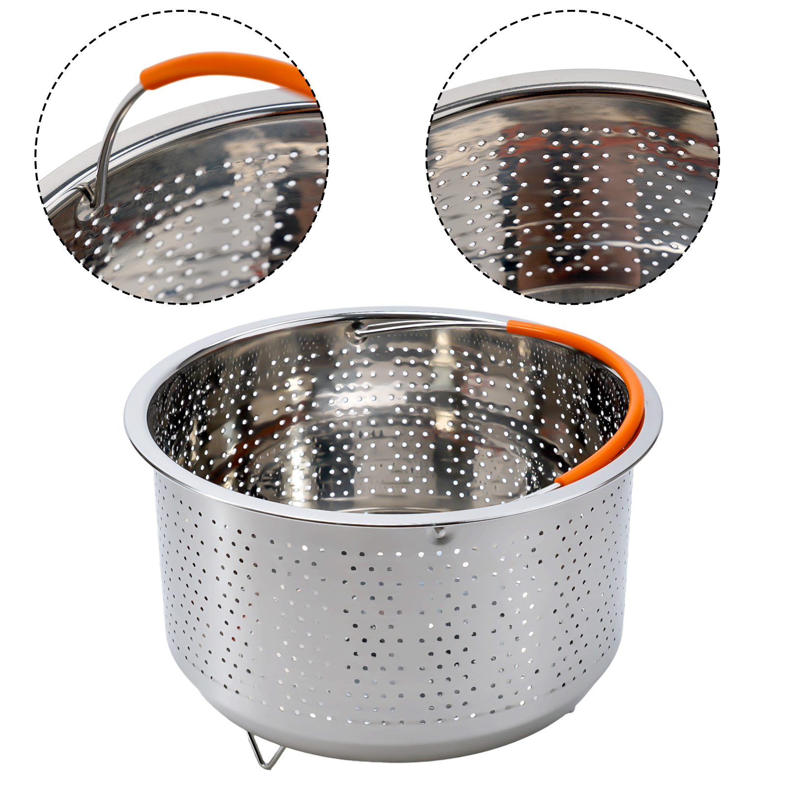 Stainless Steel Steamer Basket - Silicone Steamer Basket 리뷰 및 가격