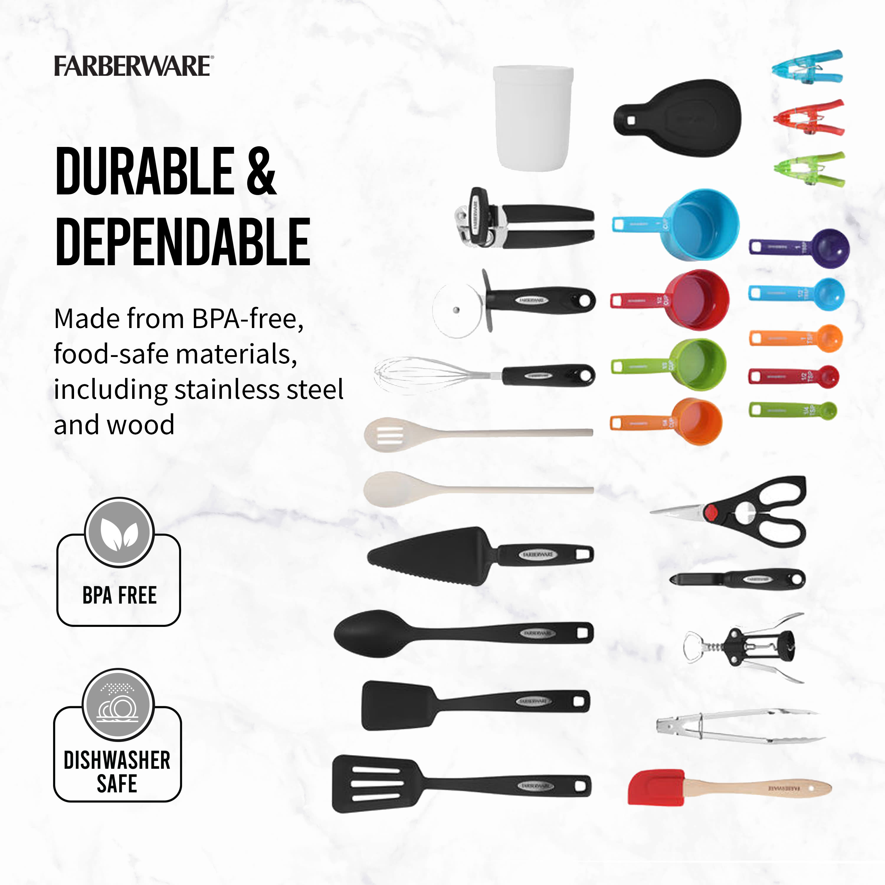 28-piece multicolor kitchen ut - Kitchen Gadgets And Utensils 리뷰 및 가격