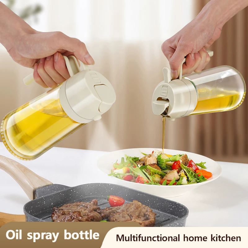 New 470ml Oil Spray Pot 2-in-1 - Kitchen Gadgets Oil Spray 리뷰 및 가격