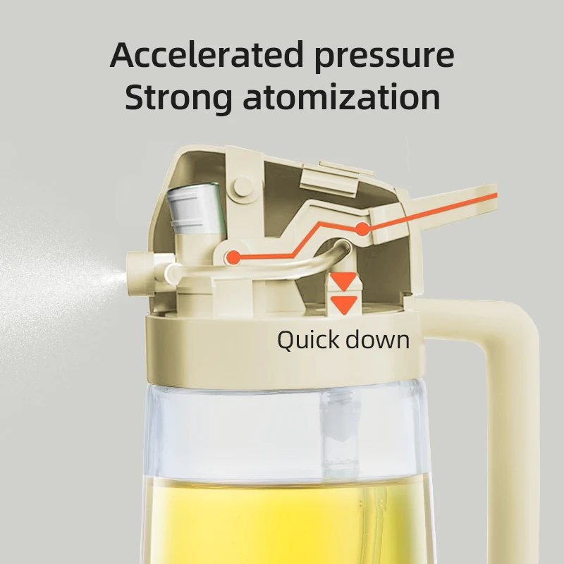 New 470ml Oil Spray Pot 2-in-1 - Kitchen Gadgets Oil Spray 리뷰 및 가격