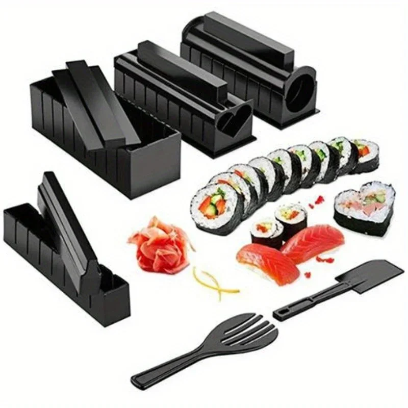 2026 10Pcs DIY Sushi Mold Kit  - Korean Kitchen Gadgets 리뷰 및 가격