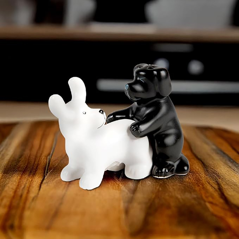Black And White Ceramic Dog Sa - Kitchen Gadgets Luxury 리뷰 및 가격
