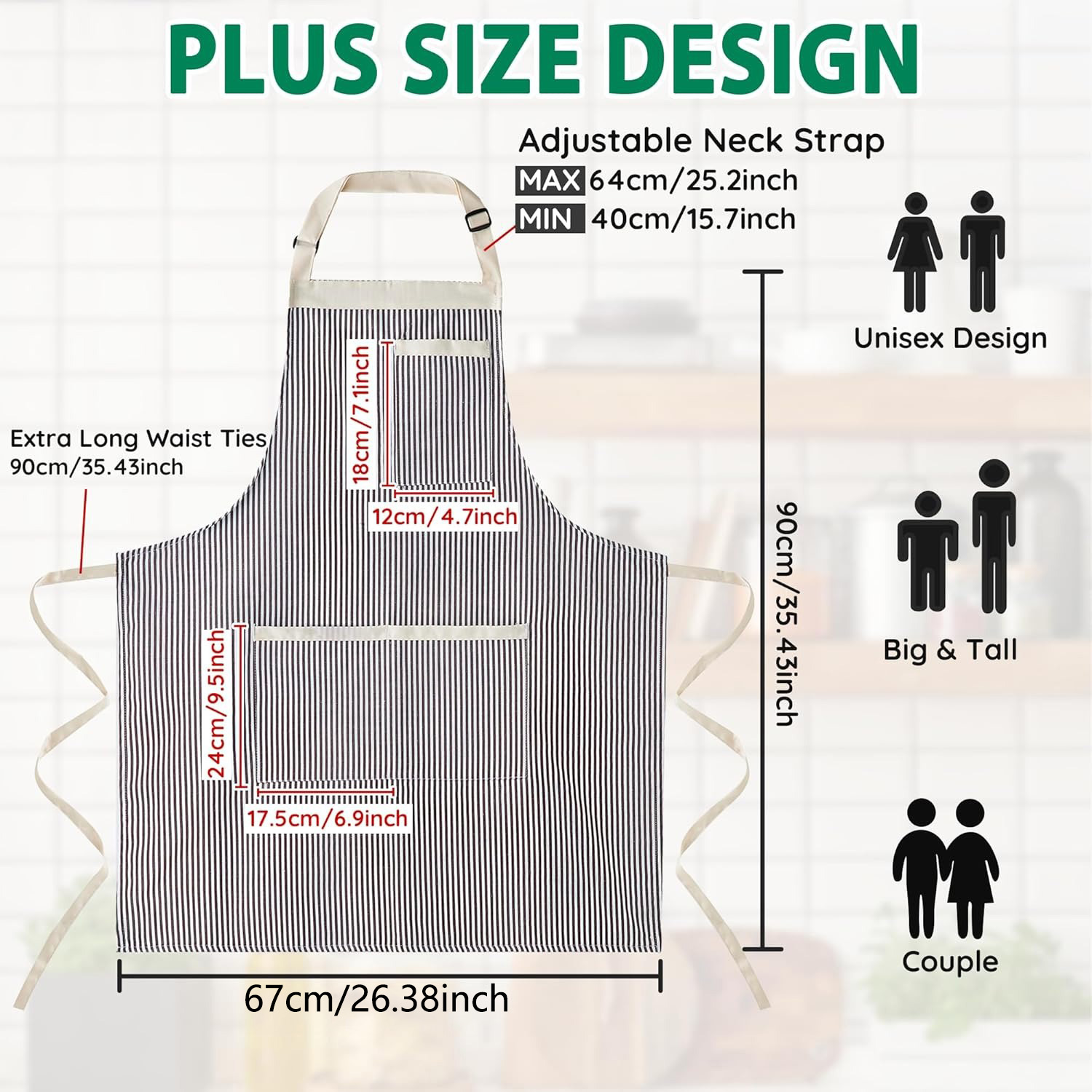 plus size 89cm Adjustable Apro - Korean Kitchen Gadgets 리뷰 및 가격