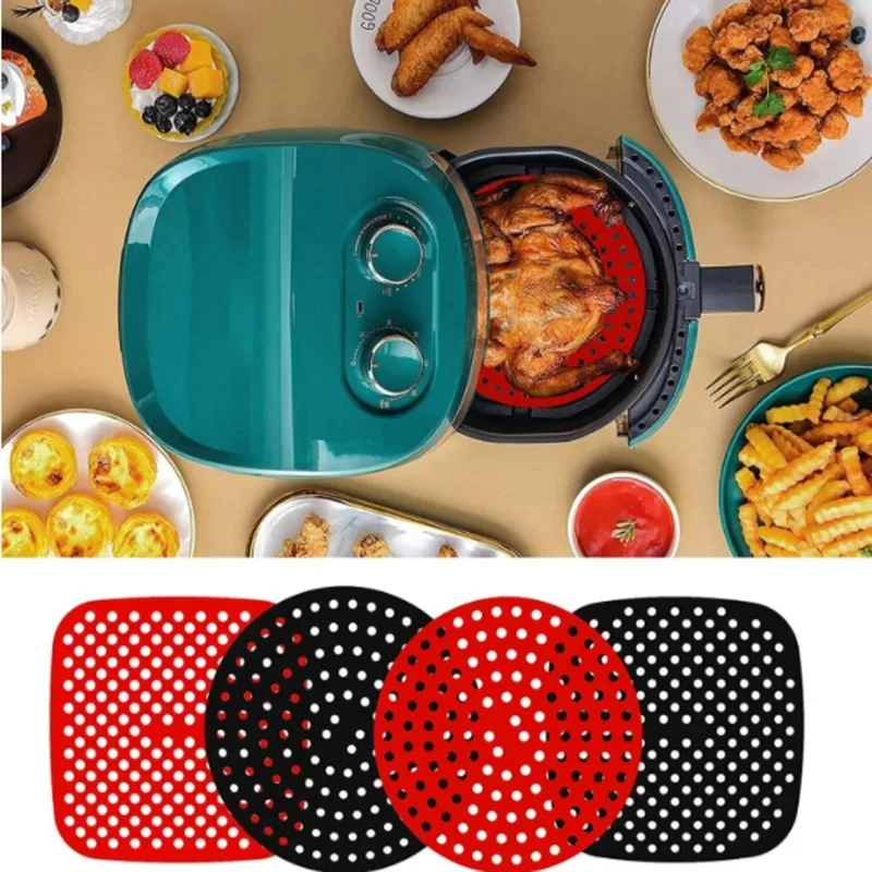 Air Fryer Liner Food Grade Reu - Silicone Steamer Basket 리뷰 및 가격