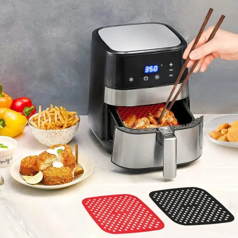 Air Fryer Liner Food Grade Reu - Silicone Steamer Basket 리뷰 및 가격