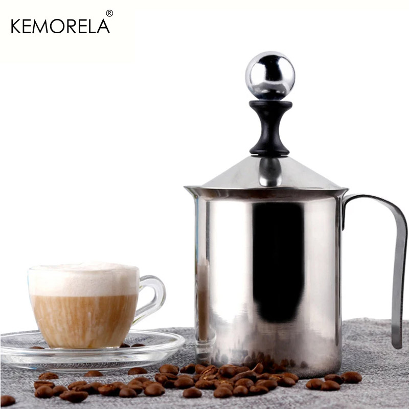 400ML Stainless Milk Frother F - Kitchen Gadgets Blender 리뷰 및 가격