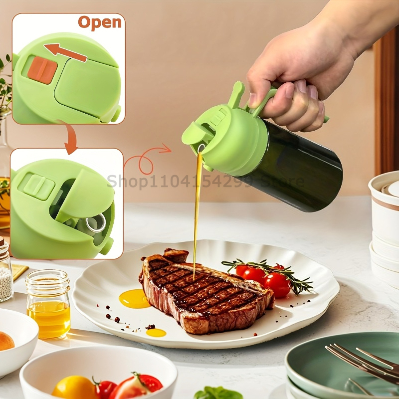 2-in-1 Oil Sprayer Dispenser O - Kitchen Gadgets Oil Spray 리뷰 및 가격