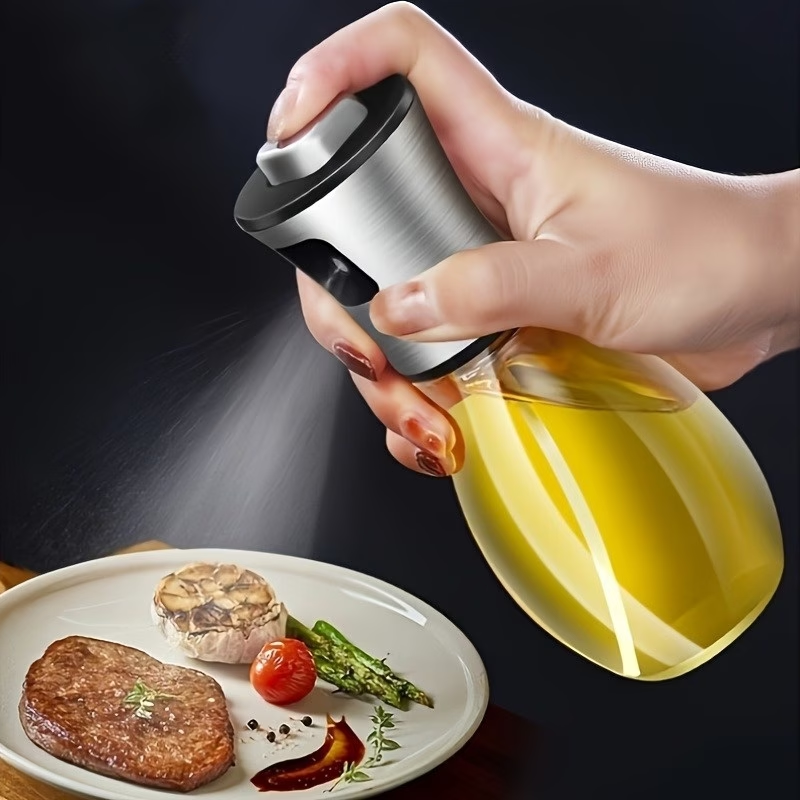1Pc 200ml Stainless Steel Oil  - Kitchen Gadgets Oil Spray 리뷰 및 가격