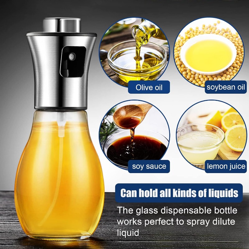 1Pc 200ml Stainless Steel Oil  - Kitchen Gadgets Oil Spray 리뷰 및 가격