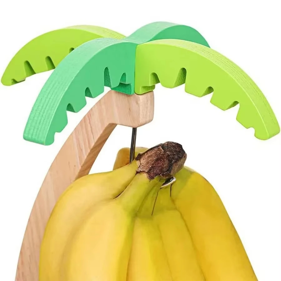 Wooden Banana Holder Stand Kee - Kitchen Gadgets Modern 리뷰 및 가격