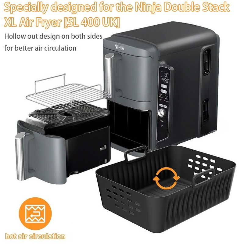 New Air Fryer Silicone Liners  - Silicone Steamer Basket 리뷰 및 가격