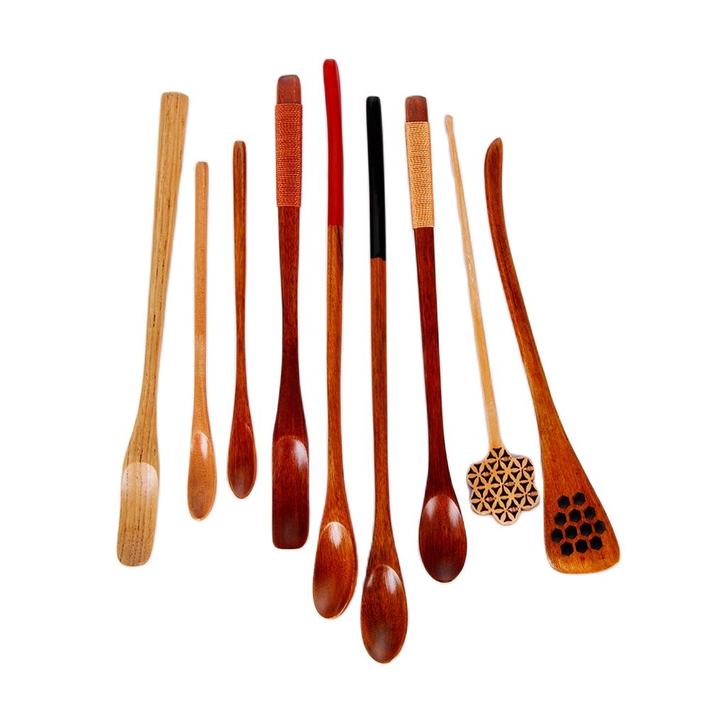Wood Cooking Utensil Tea Leaf  - Kitchen Gadgets And Utensils 리뷰 및 가격