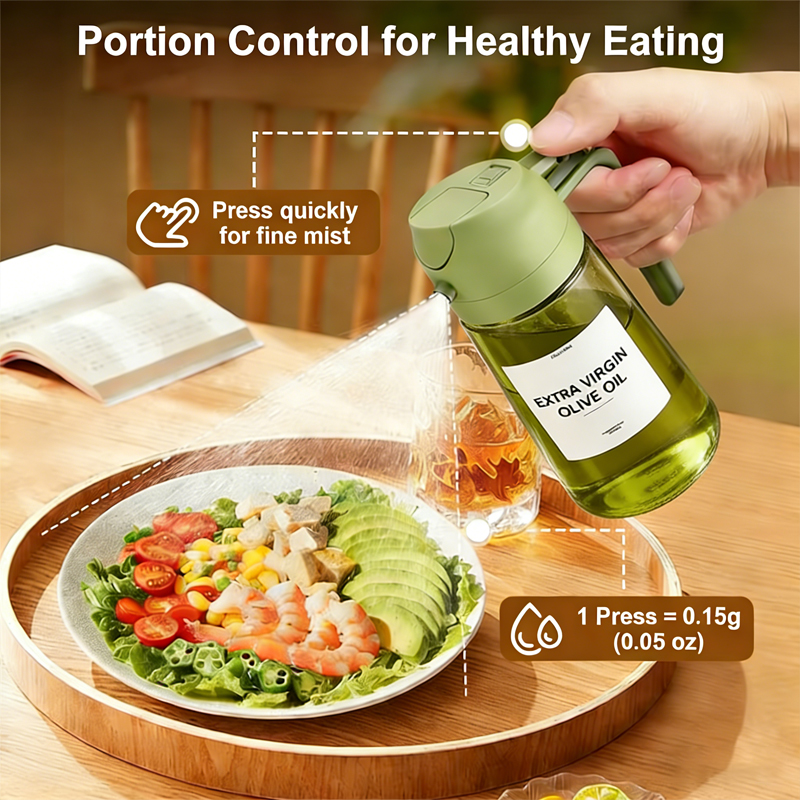 Leakproof 16oz 470ml 2-in-1 Br - Kitchen Gadgets Oil Spray 리뷰 및 가격