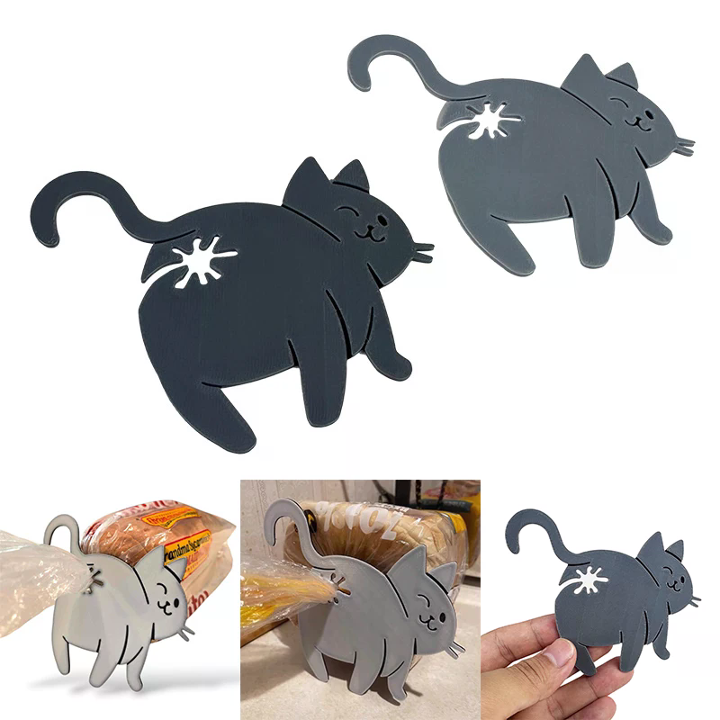 3D Cat Butt Bread Bag Clip Sna - Kitchen Gadgets Novelty 리뷰 및 가격
