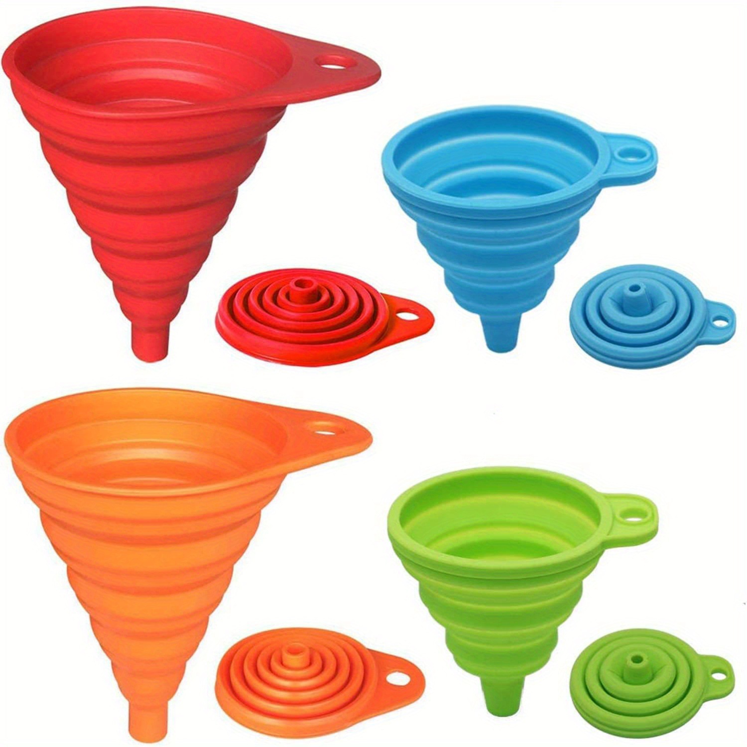 1/2/4PCS Silicone Collapsible  - Kitchen Gadgets Oxo 리뷰 및 가격
