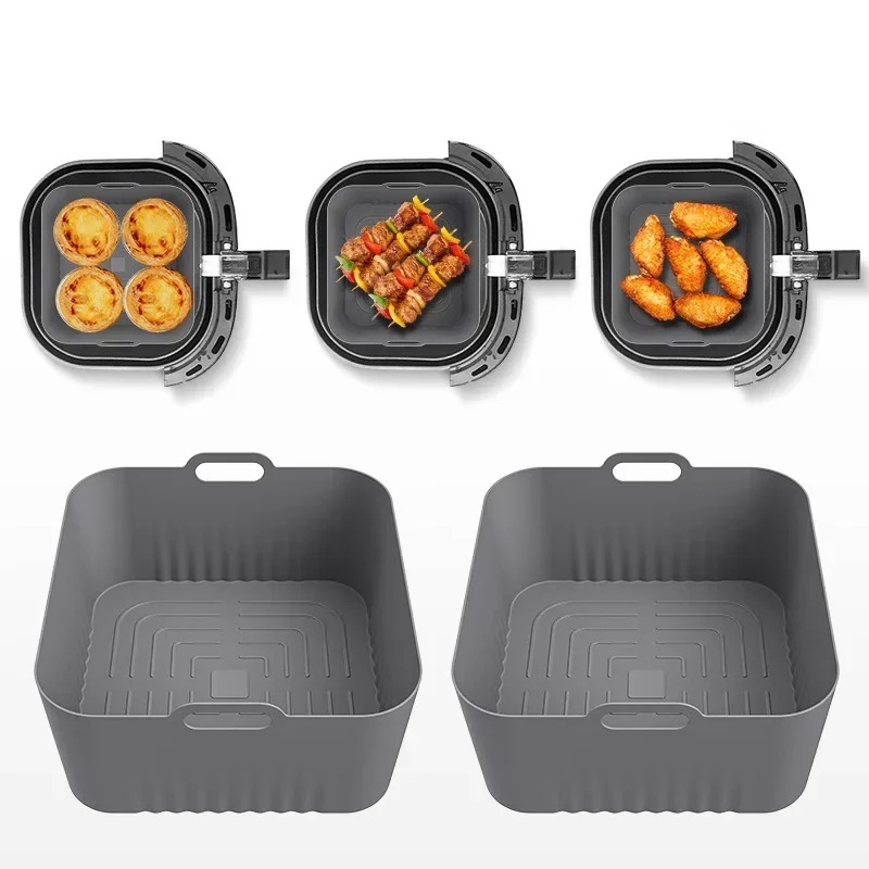 Air Fryer Silicone Baking Tray - Silicone Steamer Basket 리뷰 및 가격