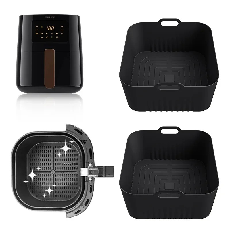 Air Fryer Silicone Baking Tray - Silicone Steamer Basket 리뷰 및 가격