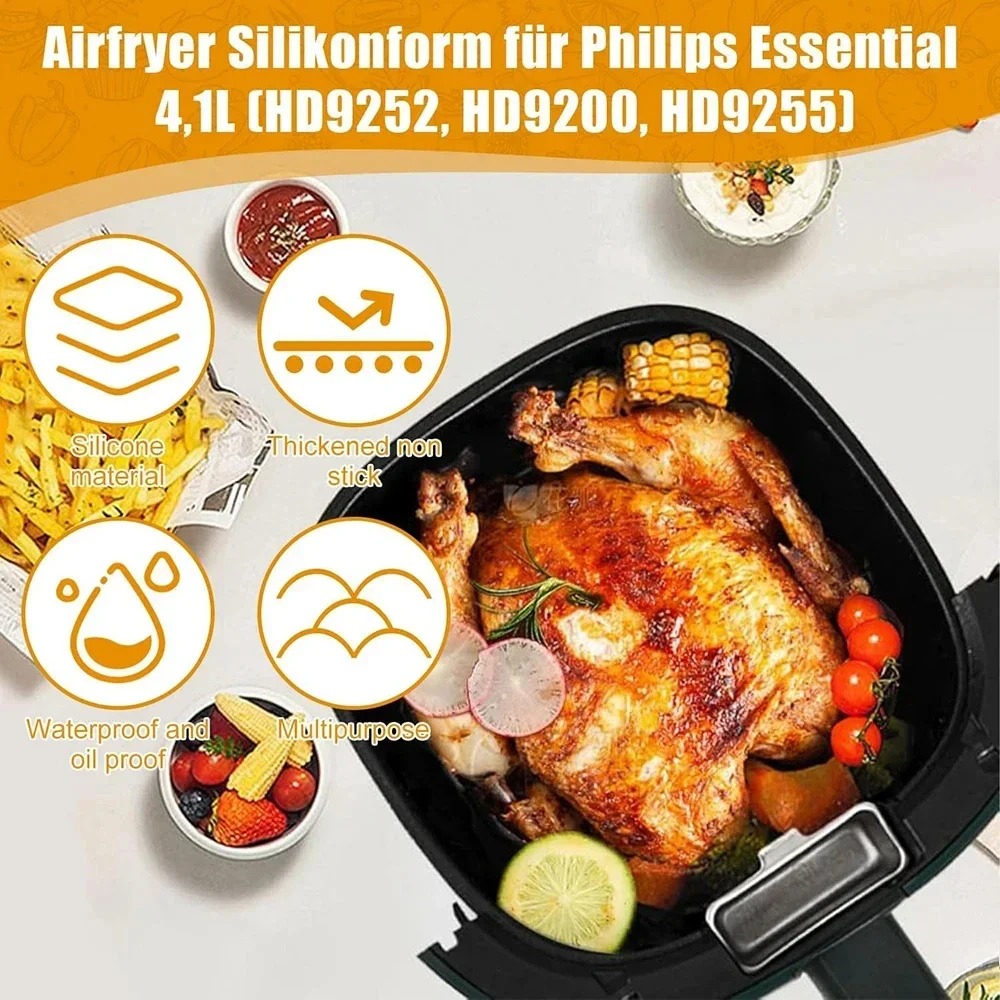 Air Fryer Silicone Baking Tray - Silicone Steamer Basket 리뷰 및 가격
