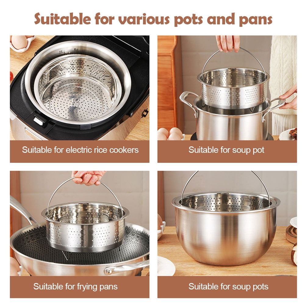 Stainless Steel Food Steamer K - Silicone Steamer Basket 리뷰 및 가격