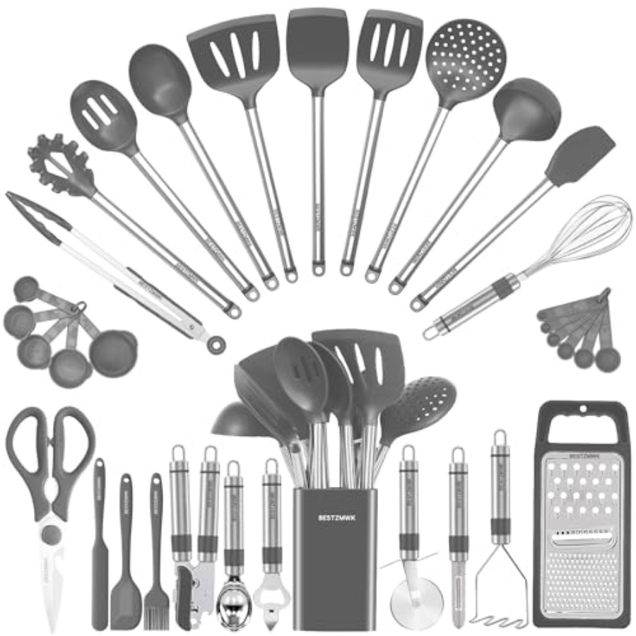 Kitchen Utensil Set-Silicone C - Kitchen Gadgets And Utensils 리뷰 및 가격