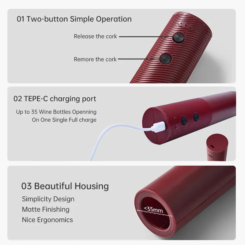 HOMEFISH Electric Wine Bottle  - Electric Can Opener 리뷰 및 가격