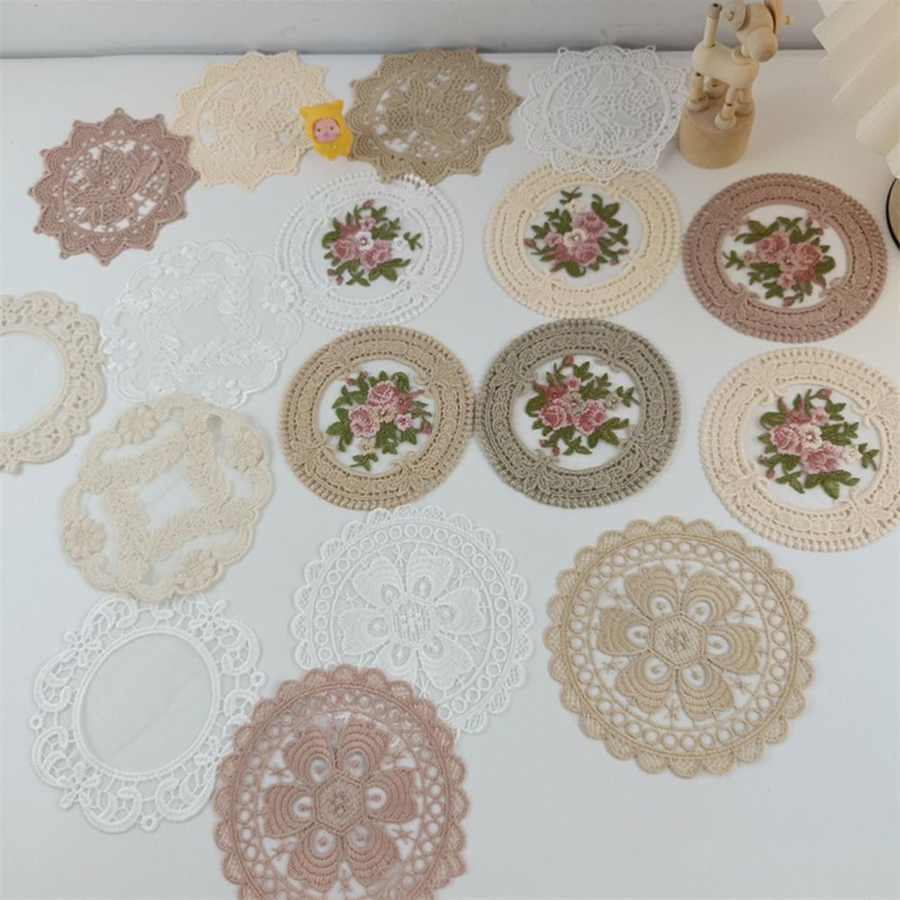 Napkin Lace Embroidered Coaste - Korean Kitchen Gadgets 리뷰 및 가격