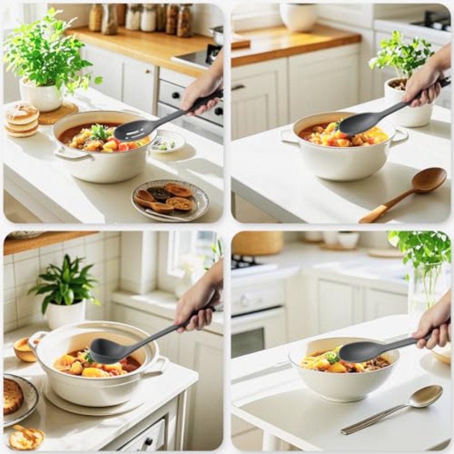 Silicone Kitchen Cooking Utens - Kitchen Gadgets And Utensils 리뷰 및 가격