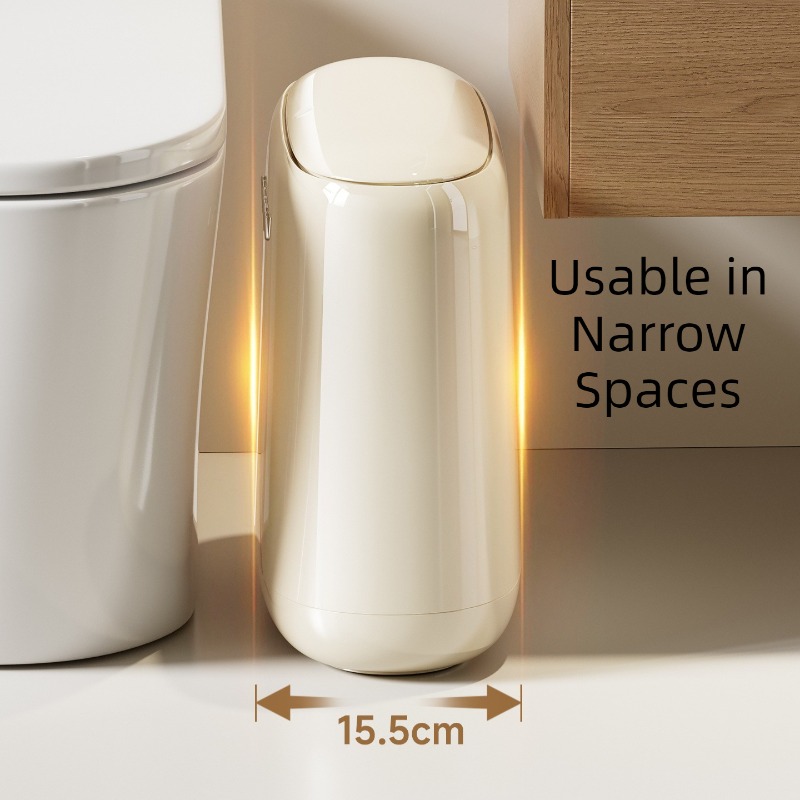 Bathroom Narrow Trash Can Plas - Kitchen Gadgets Luxury 리뷰 및 가격