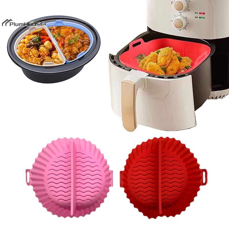 1Pcs Silicone Air Fryer Oven B - Silicone Steamer Basket 리뷰 및 가격