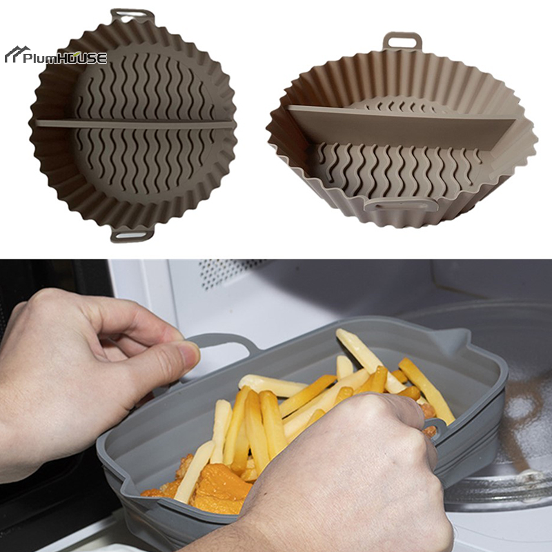 1Pcs Silicone Air Fryer Oven B - Silicone Steamer Basket 리뷰 및 가격
