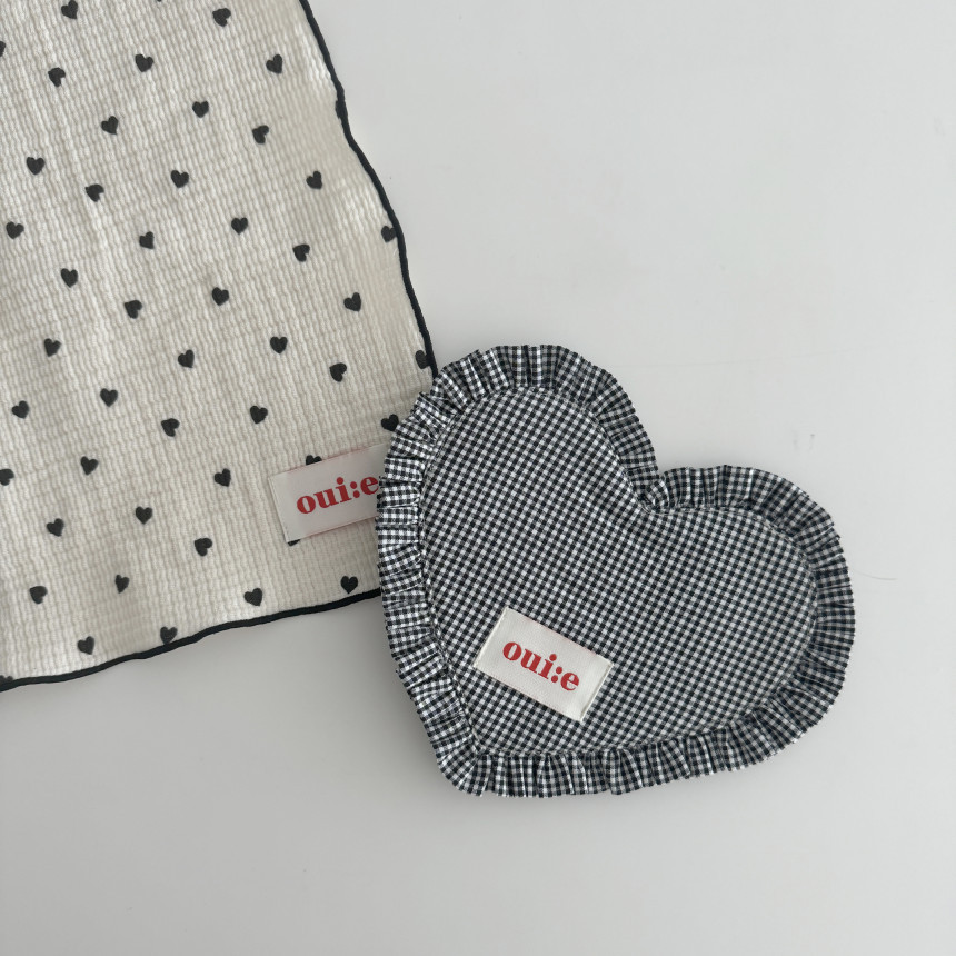 Heart Plaid  Coaster Korean Ha - Korean Kitchen Gadgets 리뷰 및 가격