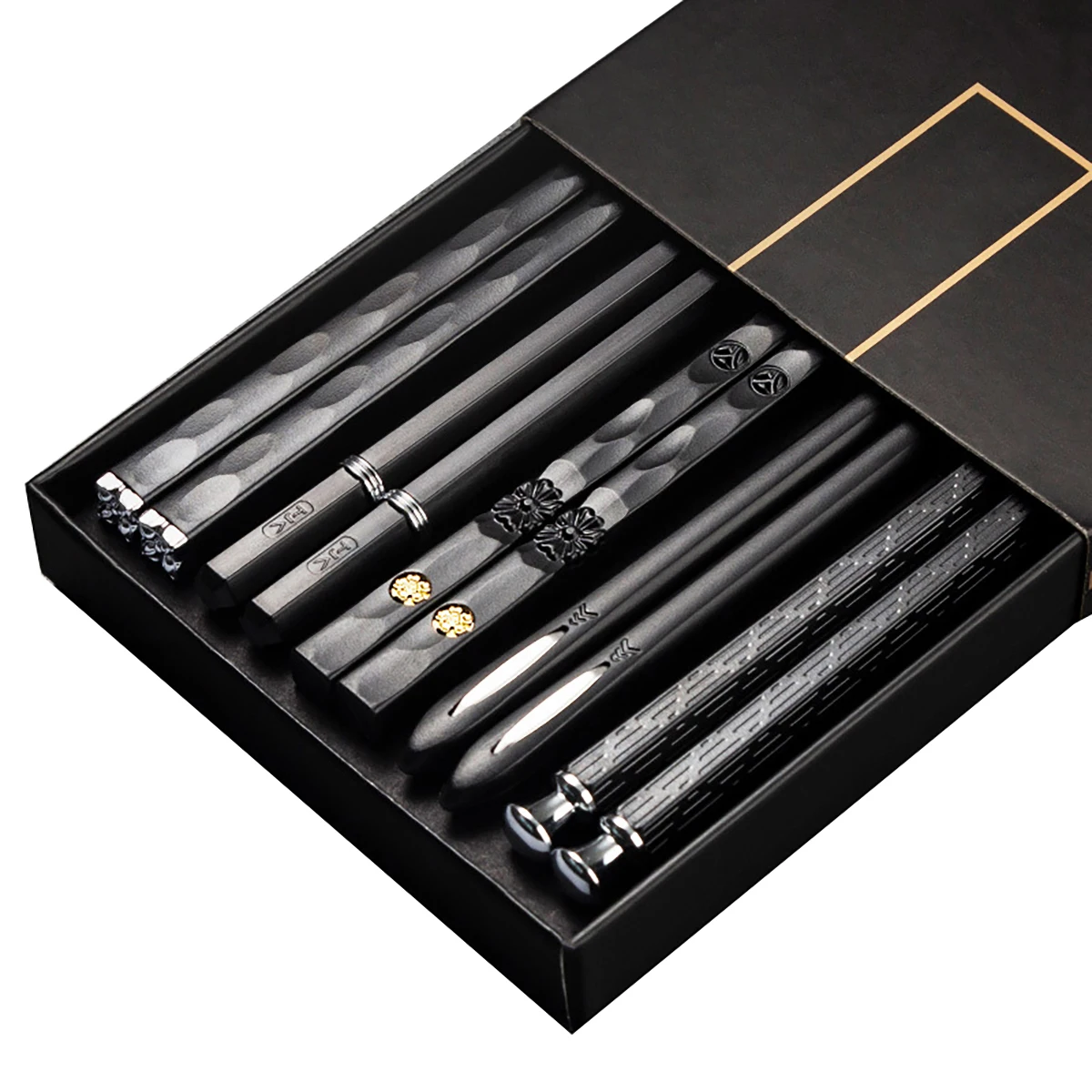 5 Pairs Japanese Chopsticks Su - Korean Kitchen Gadgets 리뷰 및 가격