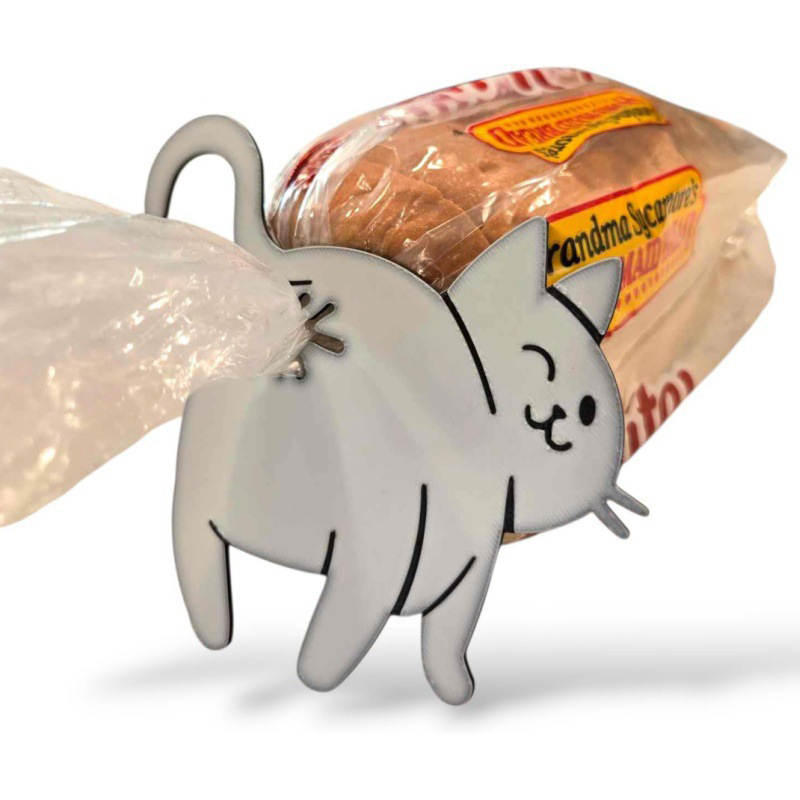 2pcs 3D Cat Butt Bread Bag Cli - Kitchen Gadgets Novelty 리뷰 및 가격