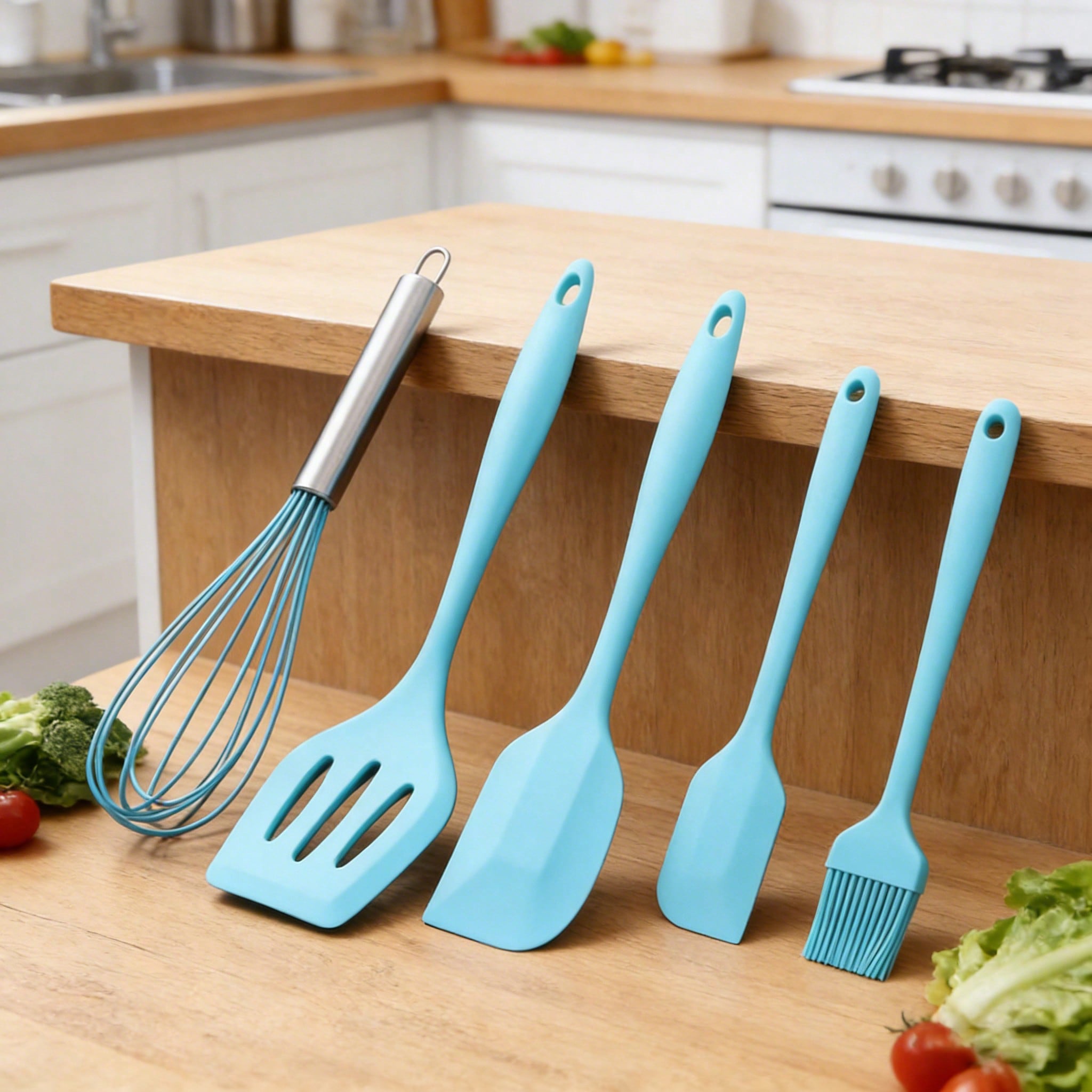 Silicone Cooking Utensils Set, - Kitchen Gadgets And Utensils 리뷰 및 가격