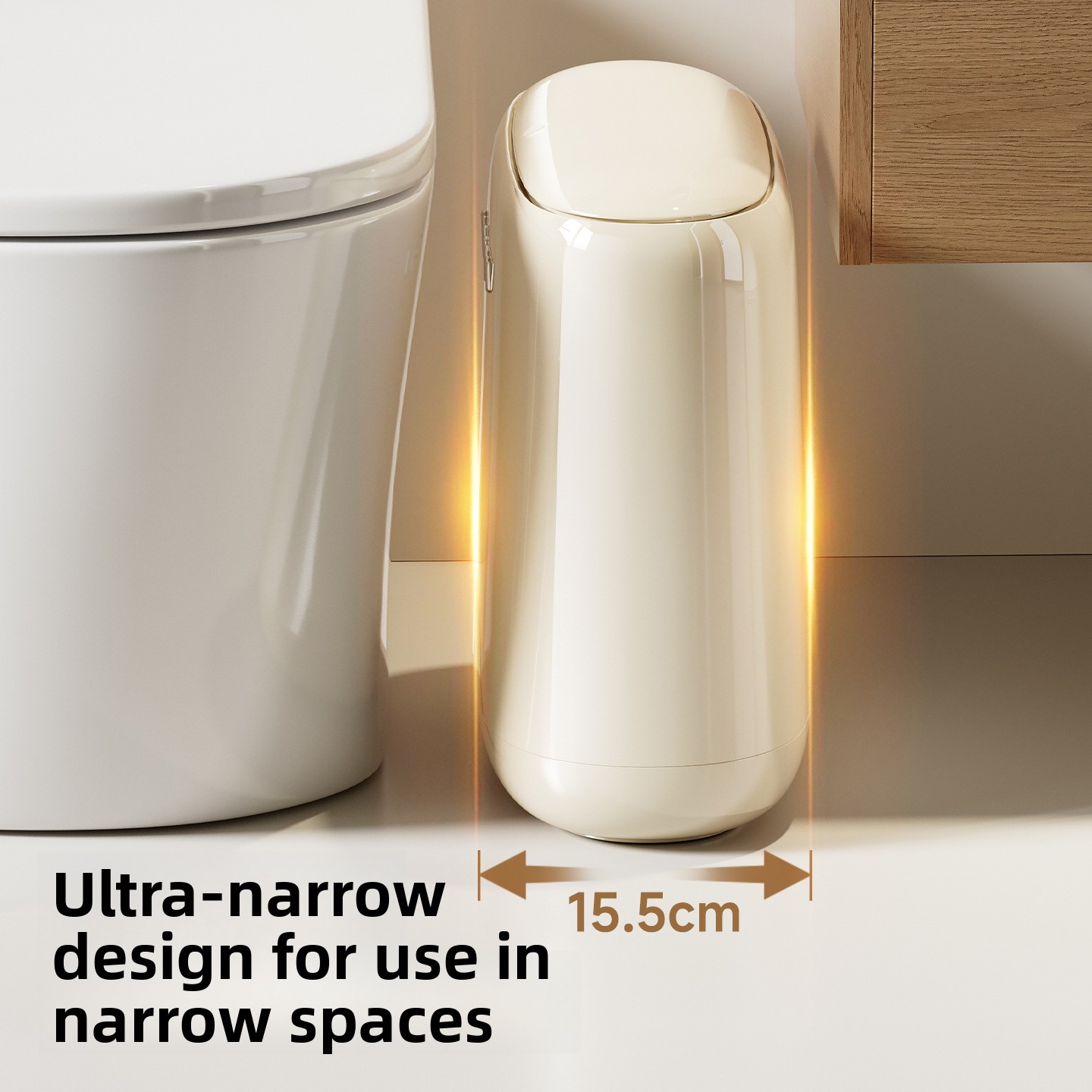 12L Trash Bin Narrow Gap Trash - Kitchen Gadgets Luxury 리뷰 및 가격