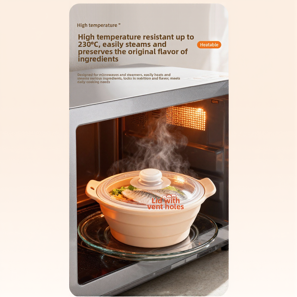 Silicone Microwave Steamer Bas - Silicone Steamer Basket 리뷰 및 가격