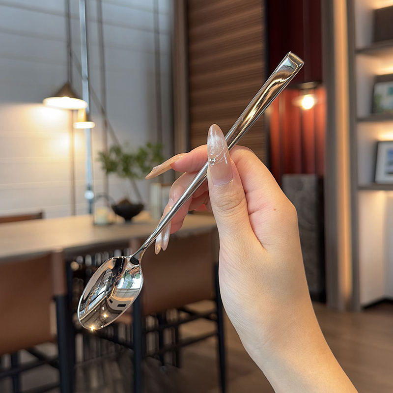 Korean Stainless Steel Spoon L - Korean Kitchen Gadgets 리뷰 및 가격