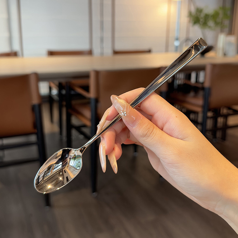 Korean Stainless Steel Spoon L - Korean Kitchen Gadgets 리뷰 및 가격