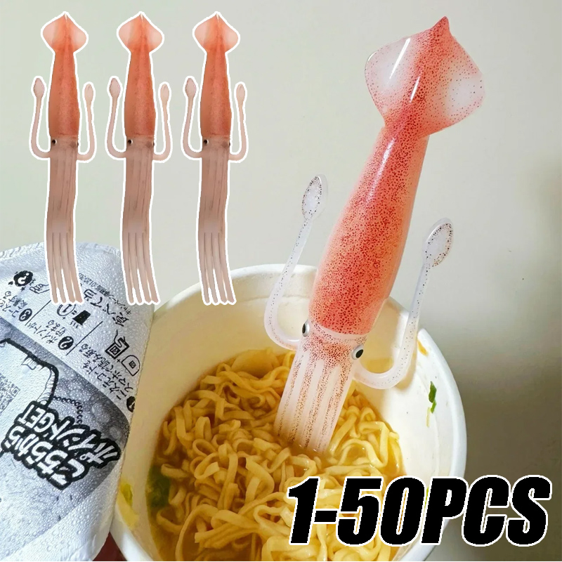 1-50PCS Octopus Themed Food Fo - Kitchen Gadgets And Utensils 리뷰 및 가격