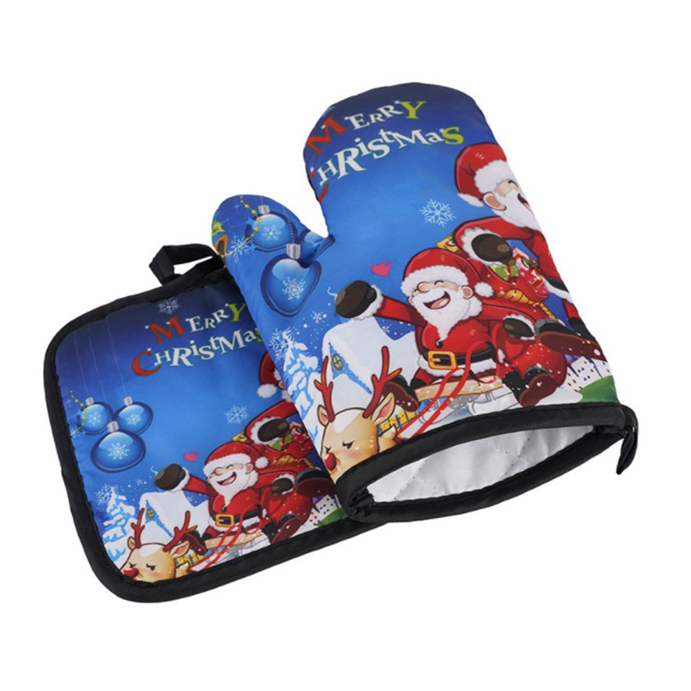 Heat Resistant Mitt Oven Glove - Kitchen Gadgets Xmas Gifts 리뷰 및 가격