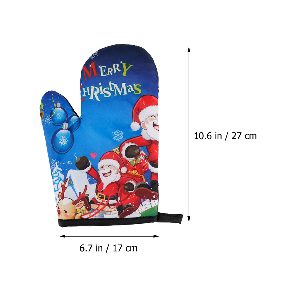 Heat Resistant Mitt Oven Glove - Kitchen Gadgets Xmas Gifts 리뷰 및 가격