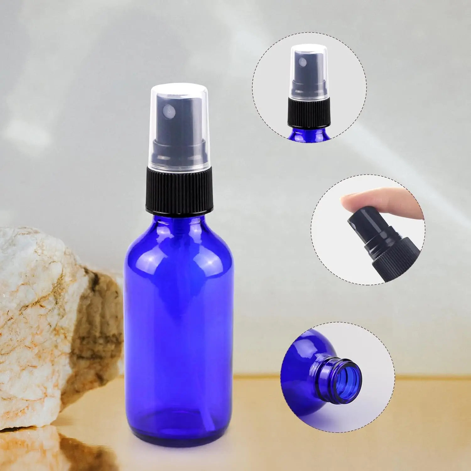 1 Piece 5ml /100ml Blue Glass  - Kitchen Gadgets Oil Spray 리뷰 및 가격