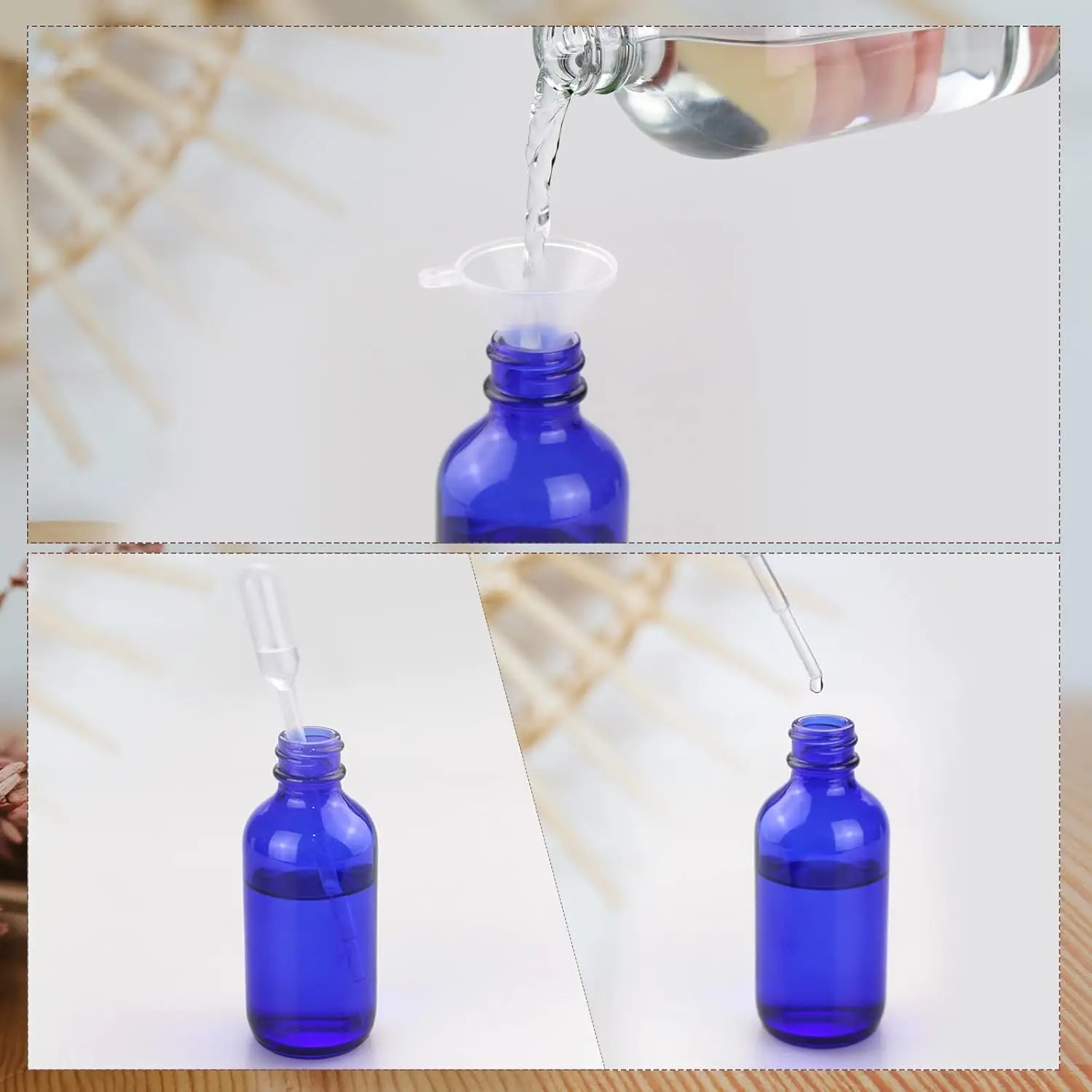 1 Piece 5ml /100ml Blue Glass  - Kitchen Gadgets Oil Spray 리뷰 및 가격