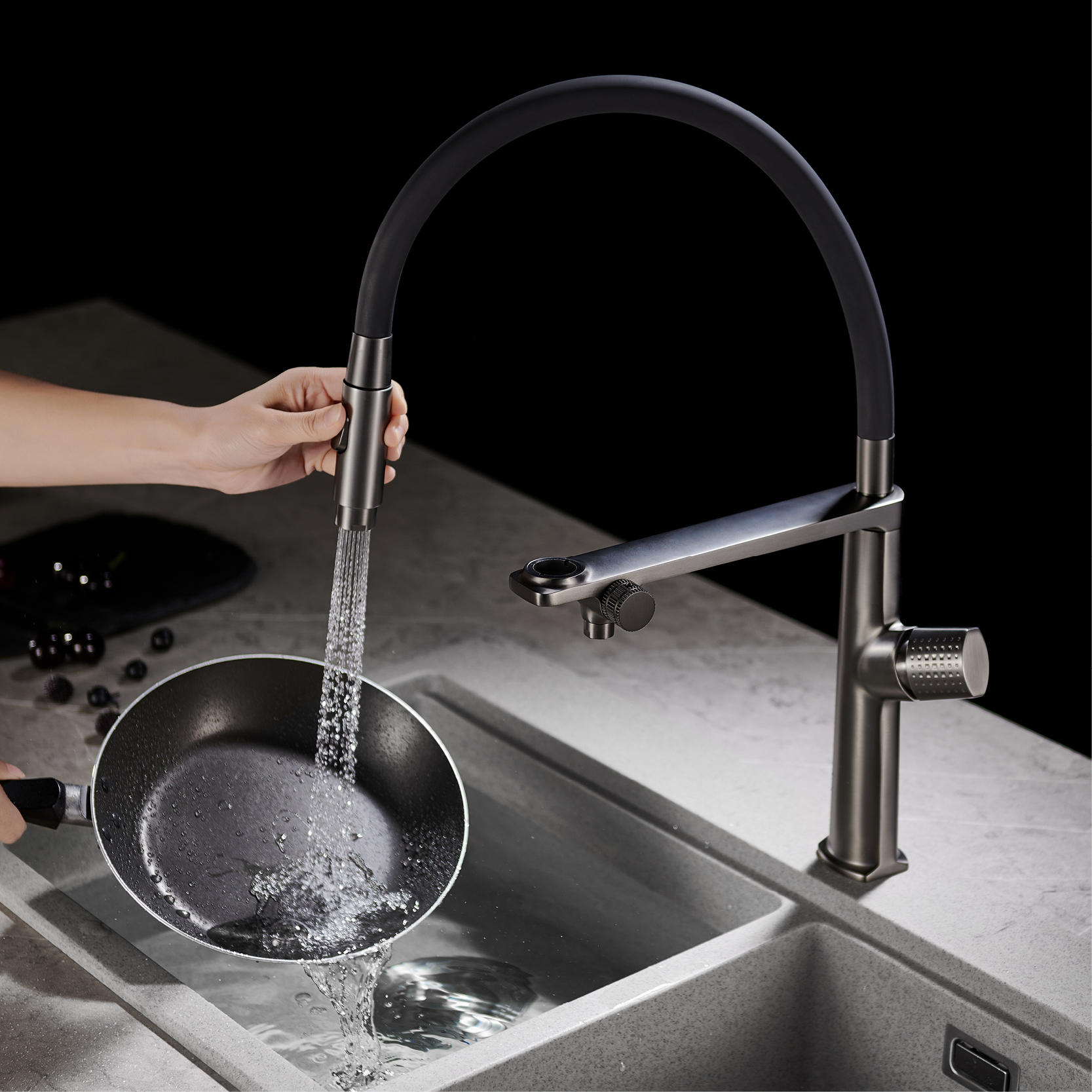 Luxury gun gray brass kitchen  - Kitchen Gadgets Luxury 리뷰 및 가격