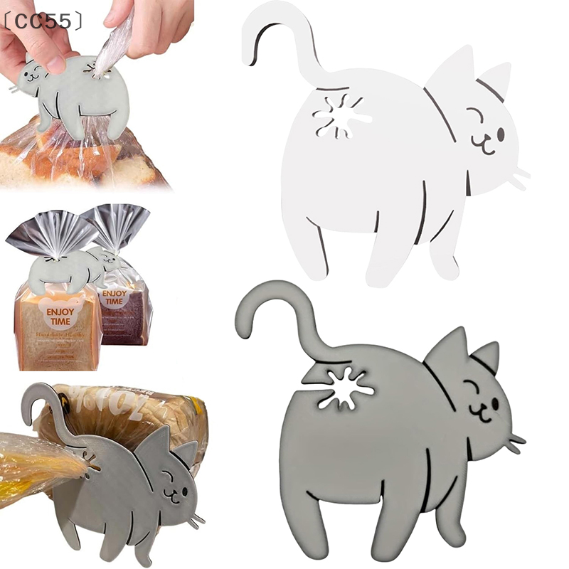 〔CC55〕Cat Butt Bread Clip 3D P - Kitchen Gadgets Novelty 리뷰 및 가격